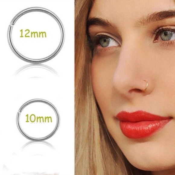 12-Count Faux Piercing Ring Set! - Picture 4 of 8